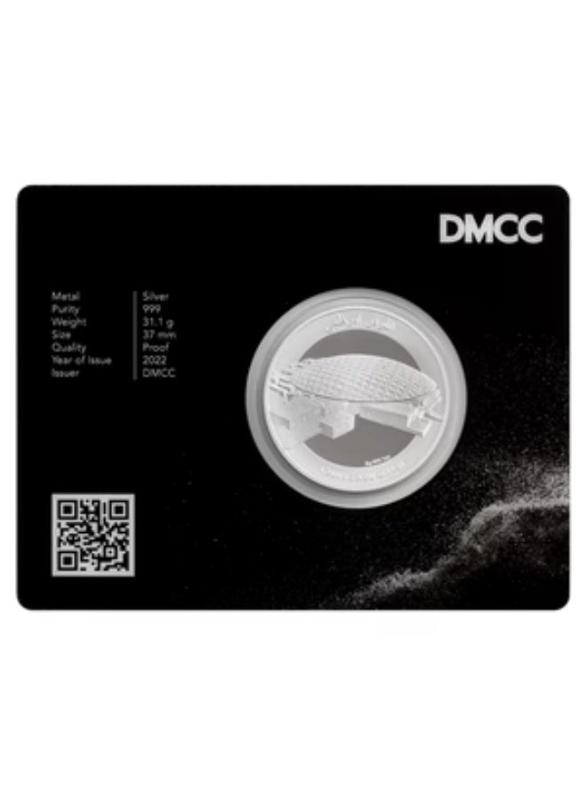 KHUSHBOO JEWELS UAE SILVER BULLION COIN – FIRST EDITION 1 OZ (Louvre Abu Dhabi) - Image 2